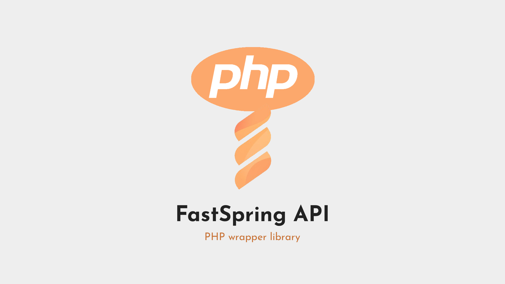 PHP library for FastSpring API