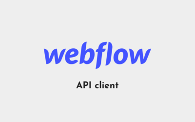 Image for project « PHP library for Webflow's API »